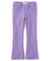 Girls Velboa Flare Pants