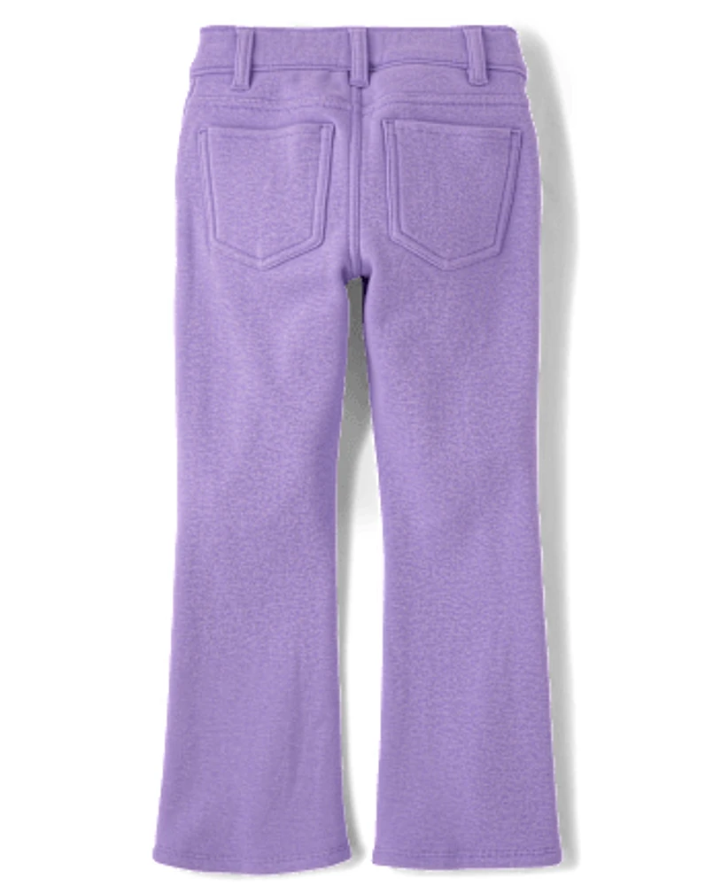 Girls Velboa Flare Pants