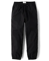 Girls Twill Jogger Pants