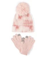 Girls Tie Dye 2-Piece Cold Weather Set