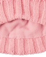 Toddler Girls Cable Knit 2-Piece Cold Weather Set