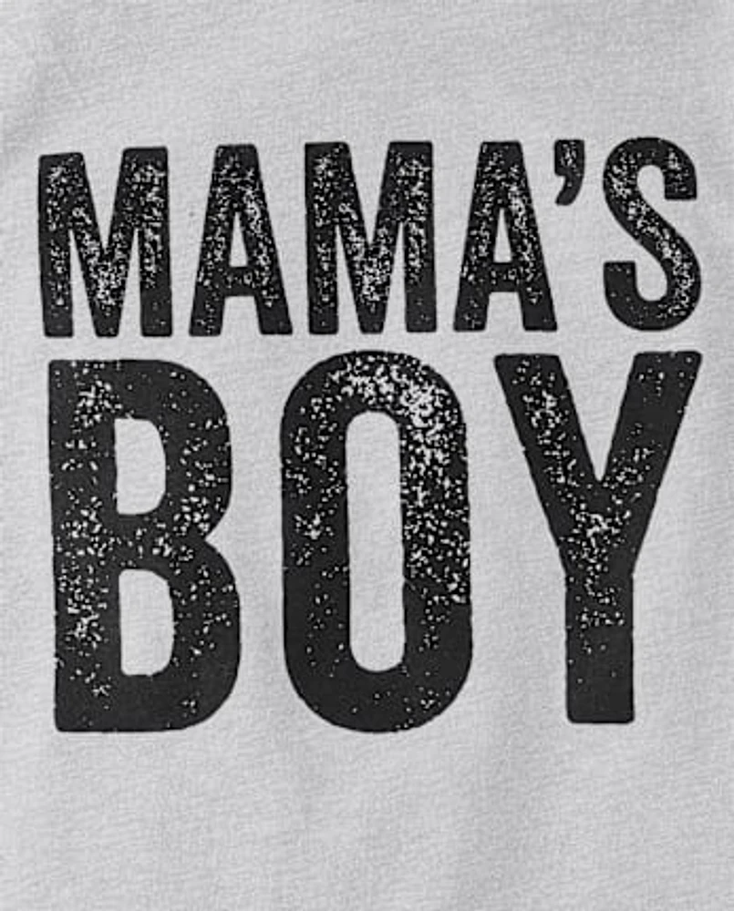 Baby And Toddler Boys Mama's Boy Graphic Tee