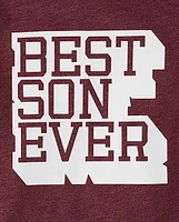 Baby And Toddler Boys Best Son Ever Graphic Tee