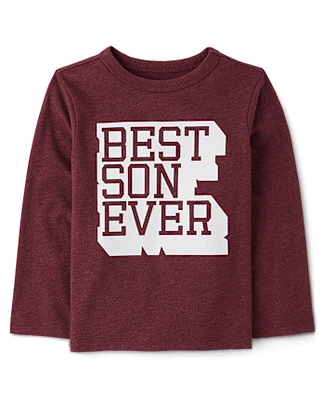 Baby And Toddler Boys Best Son Ever Graphic Tee