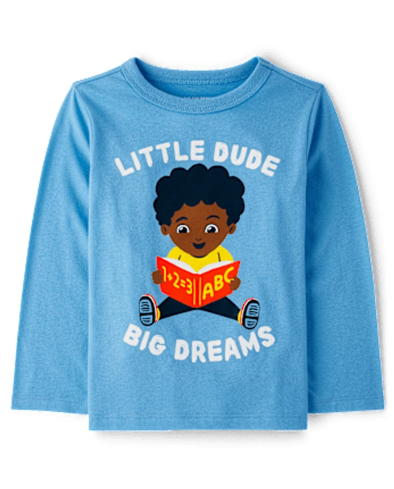 Baby And Toddler Boys Big Dreams Graphic Tee