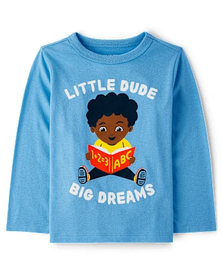 Baby And Toddler Boys Big Dreams Graphic Tee