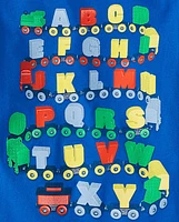 Baby And Toddler Boys Alphabet Train Graphic Tee