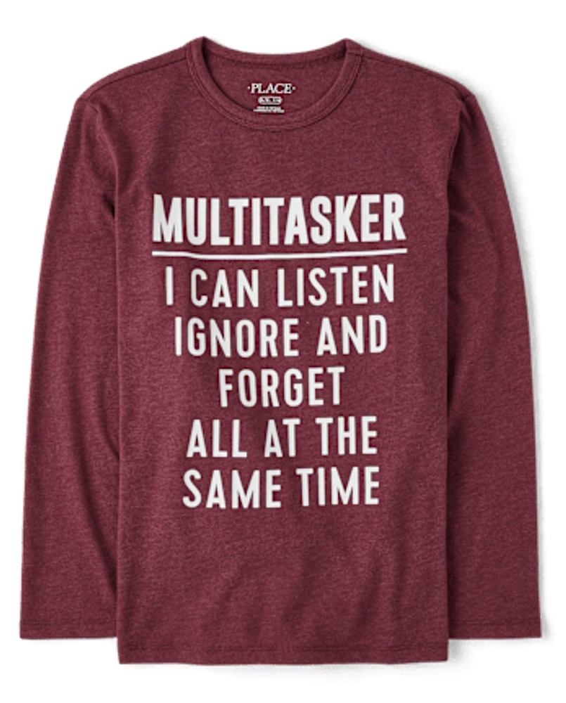 Boys Multitasker Graphic Tee