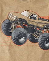 Boys Monster Truck Graphic Tee