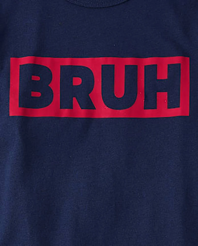 Boys Bruh Graphic Tee