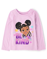 Baby And Toddler Girls Be Kind Graphic Tee