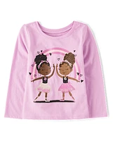 Baby And Toddler Girls Ballet Friends Graphic Tee