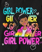 Girls Girl Power Graphic Tee