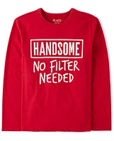 Boys Handsome Graphic Tee