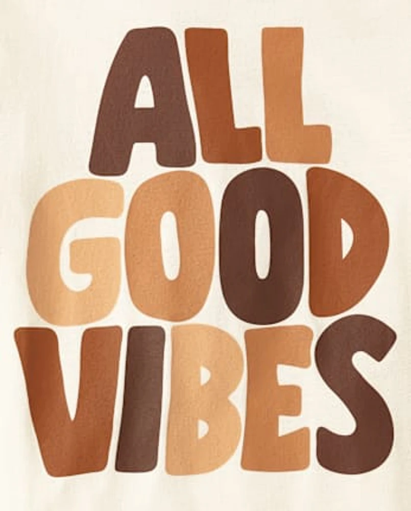 Boys Good Vibes Graphic Tee