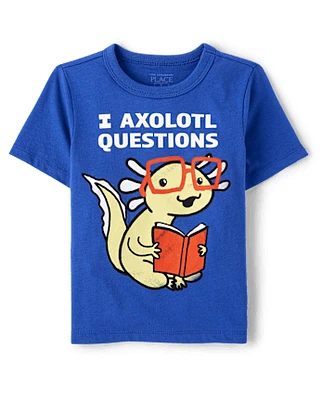 Baby And Toddler Boys Axolotl Graphic Tee