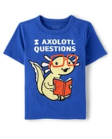 Baby And Toddler Boys Axolotl Graphic Tee