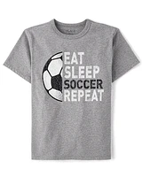 Boys Soccer Graphic Tee