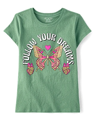 Girls Follow Your Dreams Graphic Tee