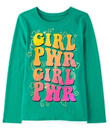 Girls Girl Pwr Graphic Tee