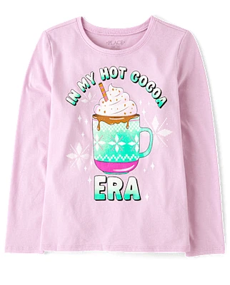 Fille Hot Cocoa Era T-shirt imprimé