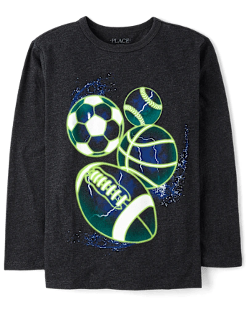 Boys Sports Graphic Tee