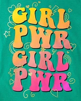 Girls Cat Positive Graphic Tee 2-Pack