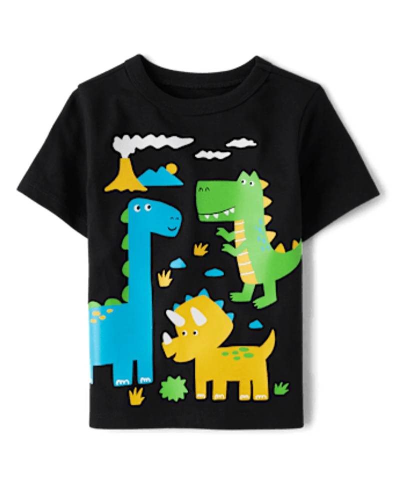 Baby And Toddler Boys Dino Graphic Tee