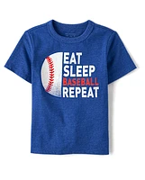 Baby And Toddler Boys Baseball Graphic Tee