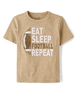 Baby And Toddler Boys Football Graphic Tee