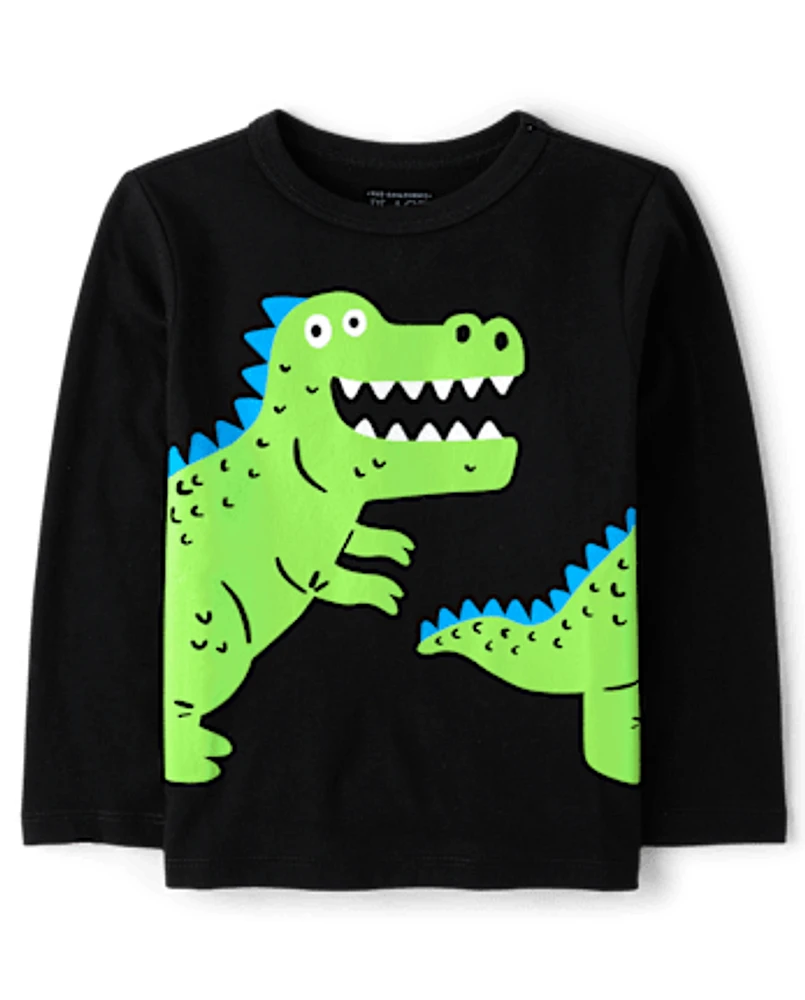 Baby And Toddler Boys Dino Graphic Tee