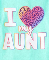 Girls Love My Aunt Graphic Tee