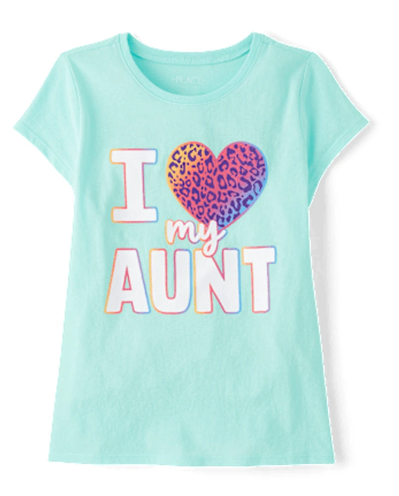 Girls Love My Aunt Graphic Tee