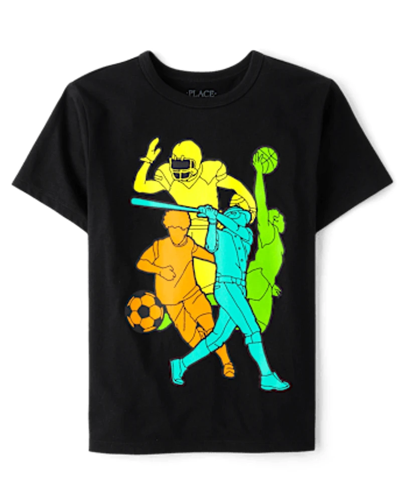 Boys Sports Graphic Tee