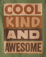 Boys Cool Kind Awesome Graphic Tee