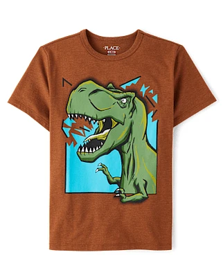 T-shirt imprimé dinosaure pour garçon