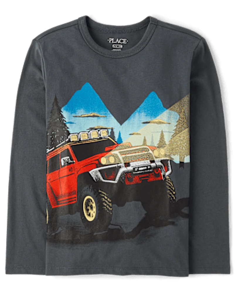 Boys Monster Truck Graphic Tee