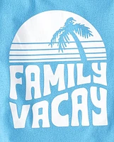 Baby And Toddler Matching Family Vacay Graphic Tee