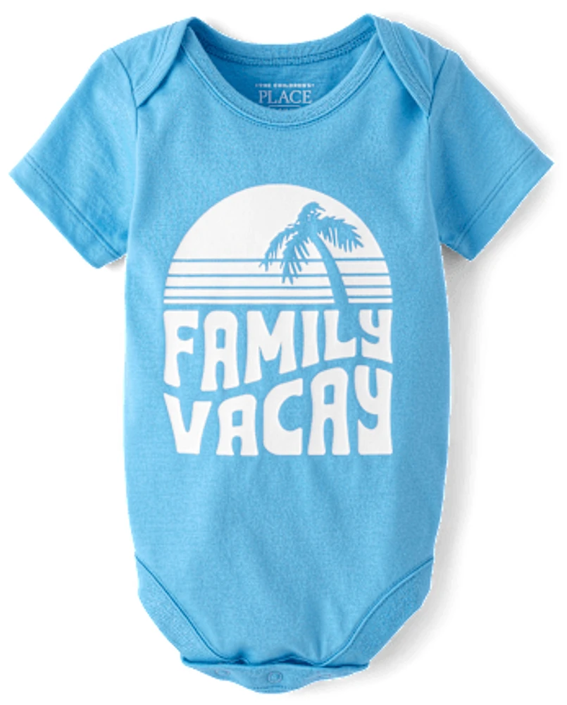 Baby Matching Family Vacay Graphic Bodysuit