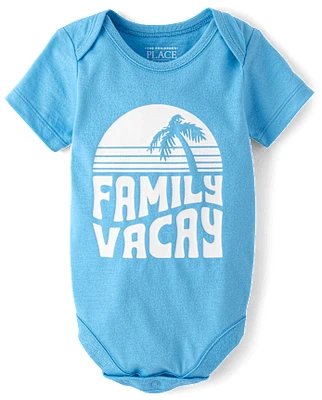 Baby Matching Family Vacay Graphic Bodysuit