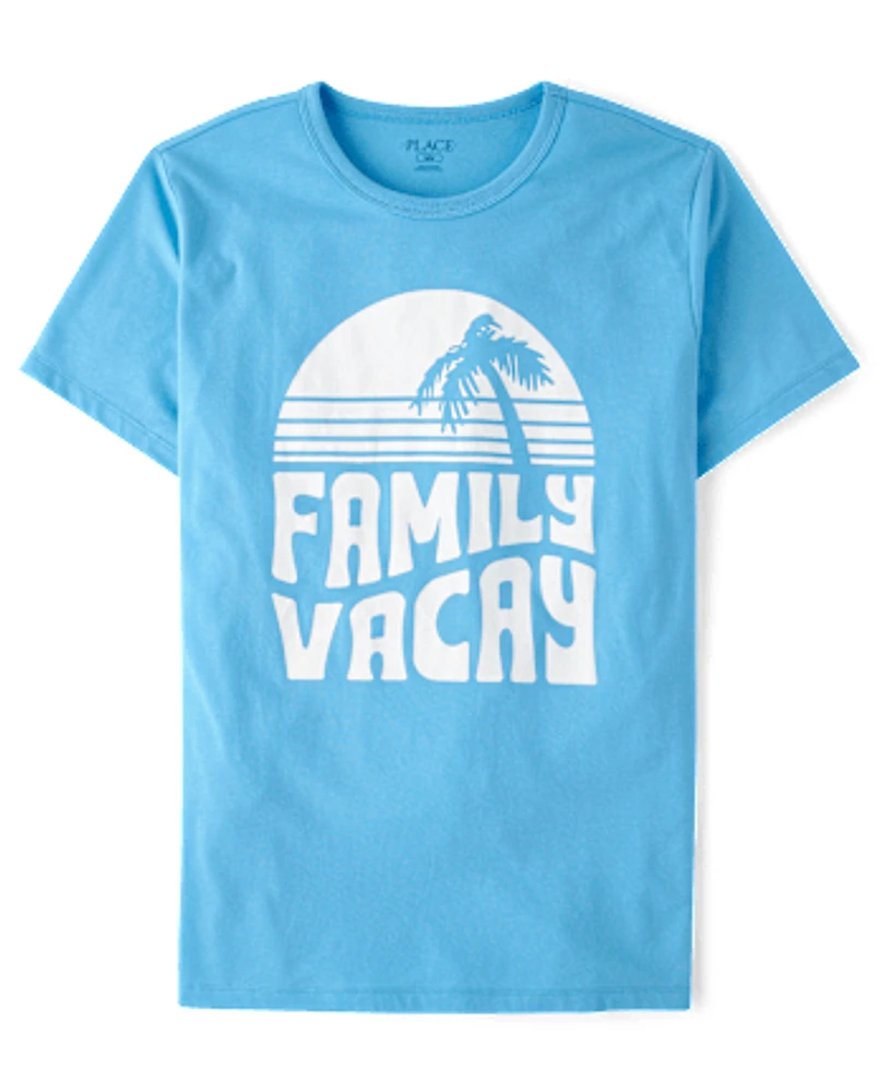 Unisex Adult Matching Family Vacay Graphic Tee