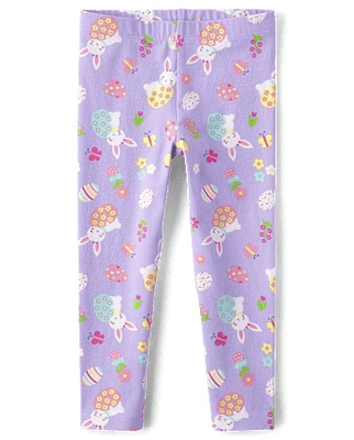 Toddler Girls Easter Leggings