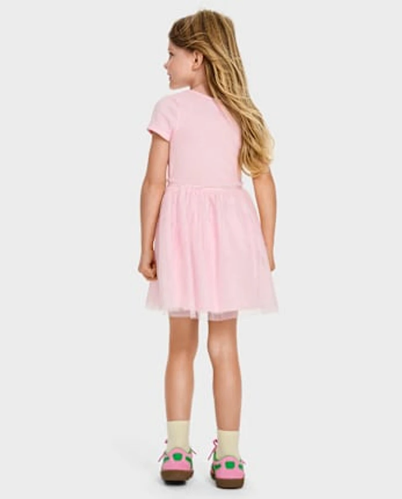 Toddler Girls Bunny Tutu Dress