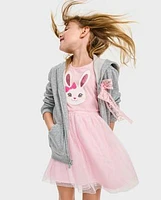 Toddler Girls Bunny Tutu Dress