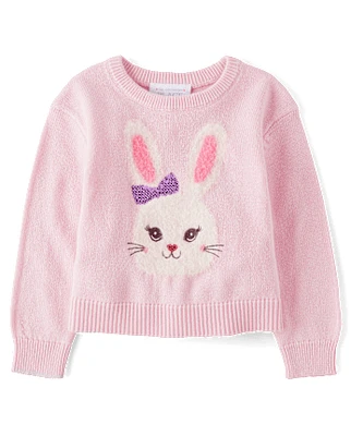 tout-petit, fille Bunny Chandails