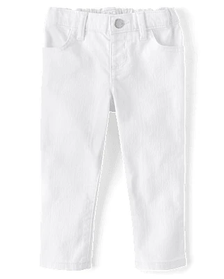 Baby And Toddler Girls Straight Jeans