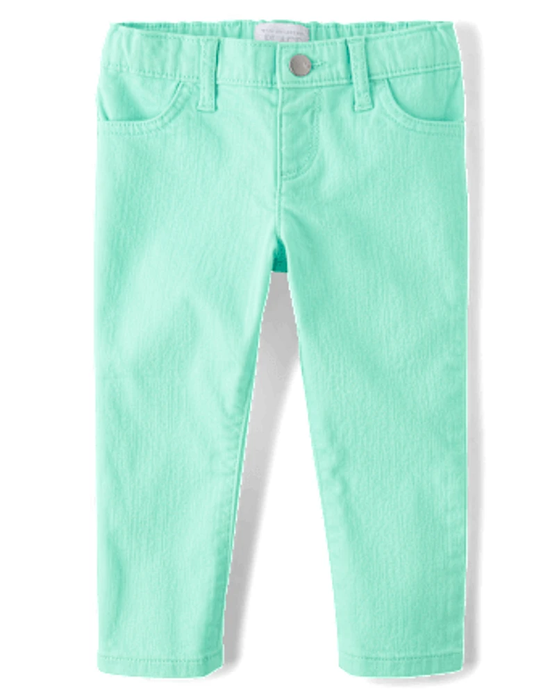 Baby And Toddler Girls Straight Jeans