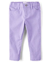 Baby And Toddler Girls Straight Jeans