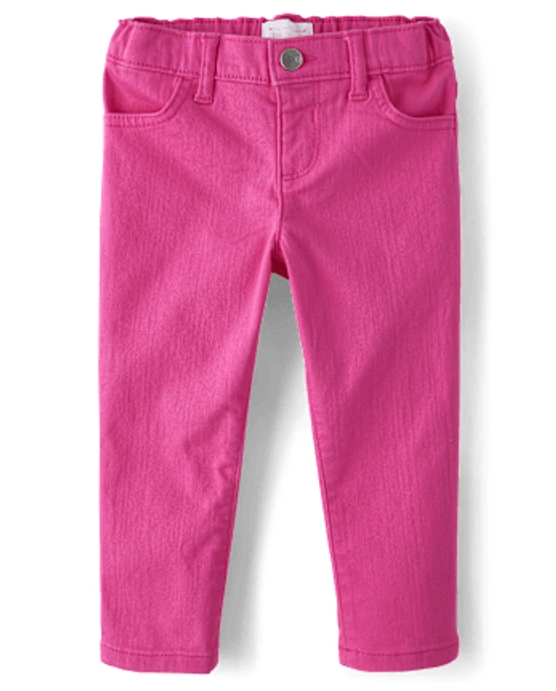 Baby And Toddler Girls Straight Jeans