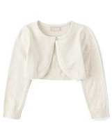 Toddler Girls Shimmer Cardigan